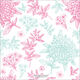 Mint & Raspberry Pom Poms Petite Lucite Trinket Tray Image 2 of 2